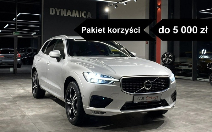 volvo xc 60 Volvo XC 60 cena 148900 przebieg: 136800, rok produkcji 2019 z Otwock